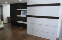Office Main Entrance Feature Wall