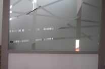 Translucent Glass Partition