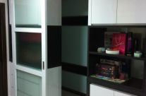 Walk-in Closet with Sliding Door